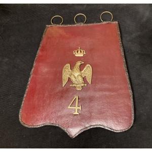 Sabretache de Petite Tenue d’Officier de Hussard . Premier Empire