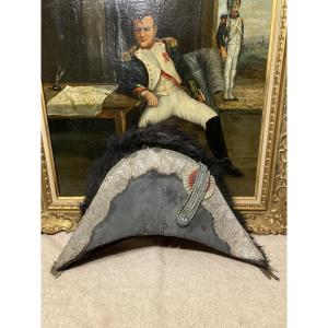 Bicorne Hat Of The Emperor's Officer Of The Order, Henri Amédée Mercure De Turenne Marquis