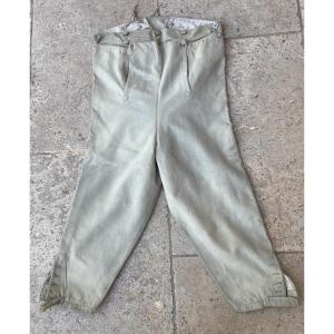 Culotte d’Officier d’ infanterie . Premier Empire.