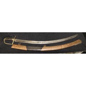 Sabre de l’Escadron des Dromadaires, modèle de Hussard 1777 . Révolution / Directoire/ consulat