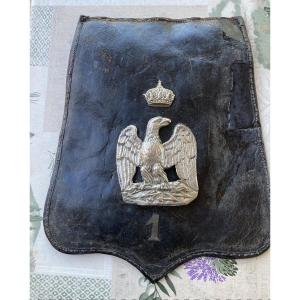 Sabretache Paddle From The 1st Hussar Regiment. First Empire.