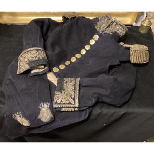 Hàbit-Frac de petit uniforme de Général porté de 1813-1815. Premier Empire. France .
