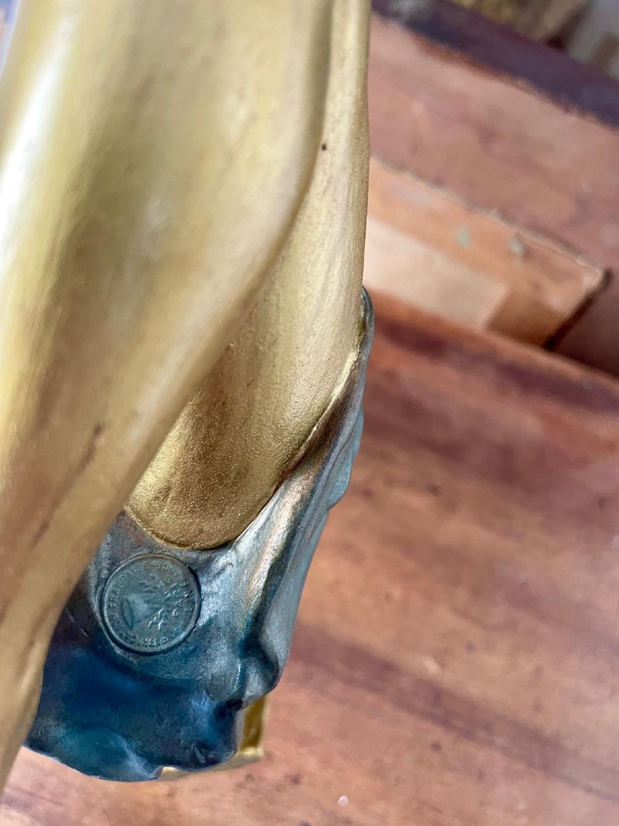 Art Deco Dancer Statue-photo-4