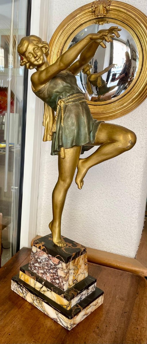 Art Deco Dancer Statue