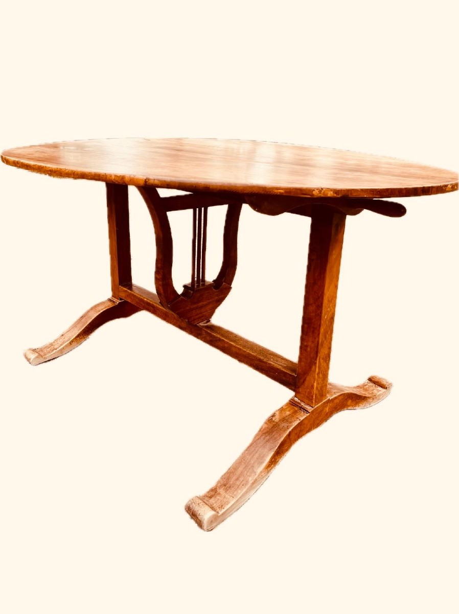 Grande table de vendanges 