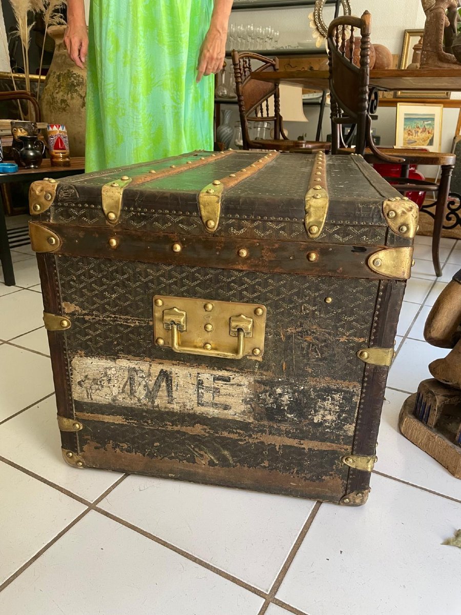 Malle courrier Goyard -photo-3