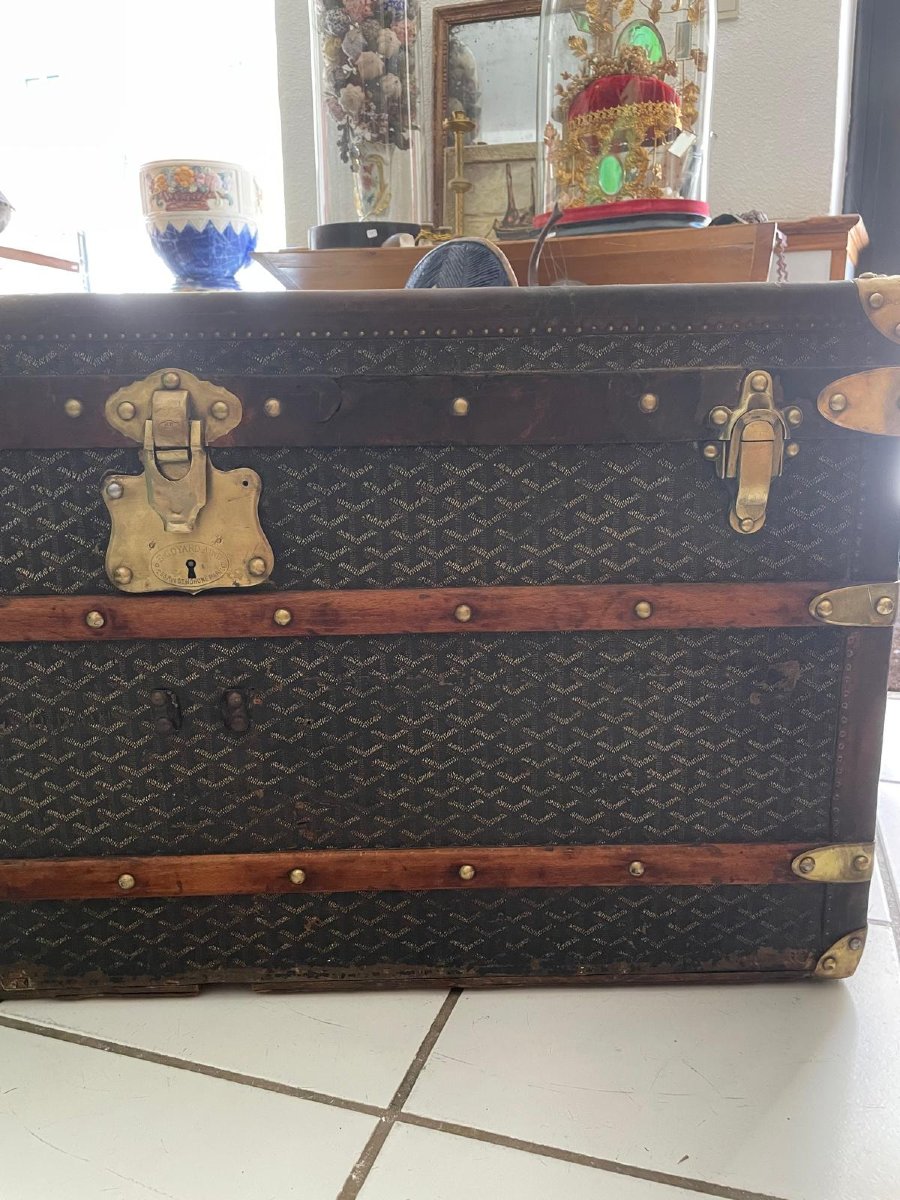 Malle courrier Goyard -photo-2