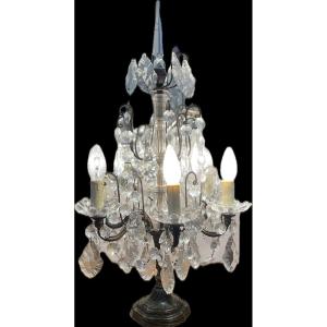 Magnificent Girandole With Six Arms Of Light.