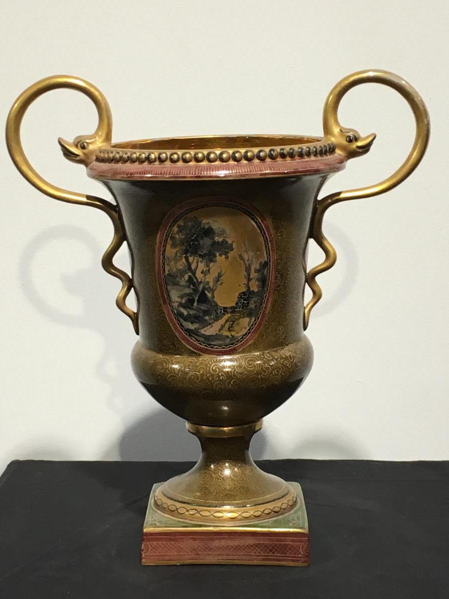  Vase En Porcelaine De Paris, Charles X