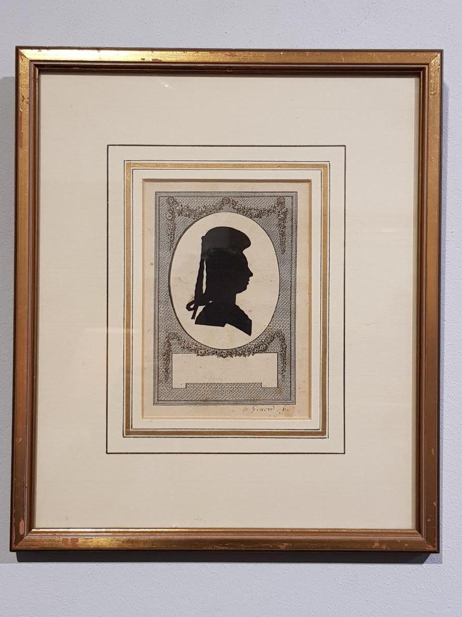 Engraving Of Silhouette