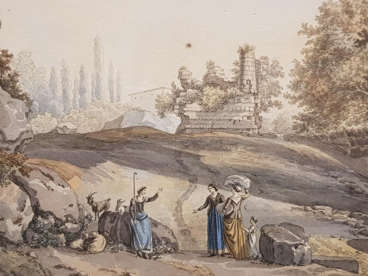 Watercolor Engraving19th-photo-3