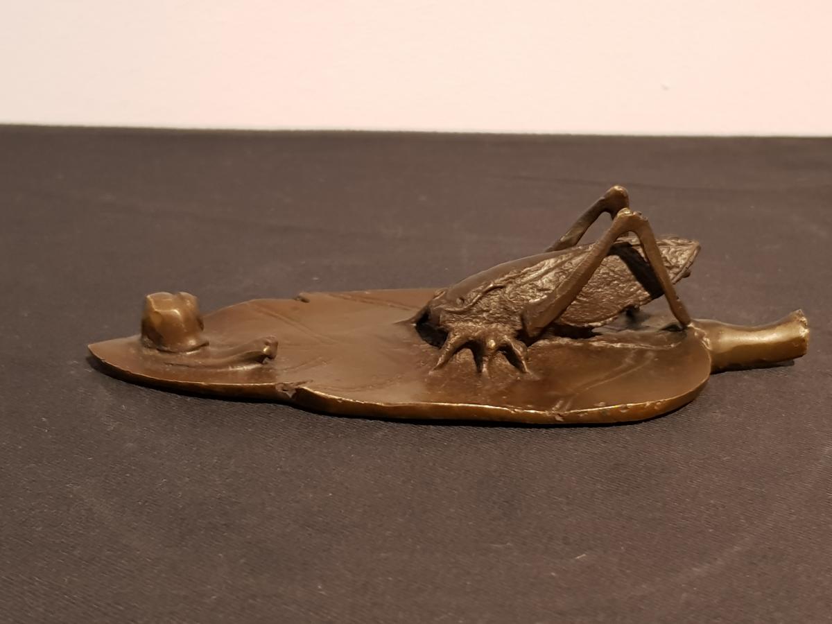 Grasshopper: Japanese Bronze