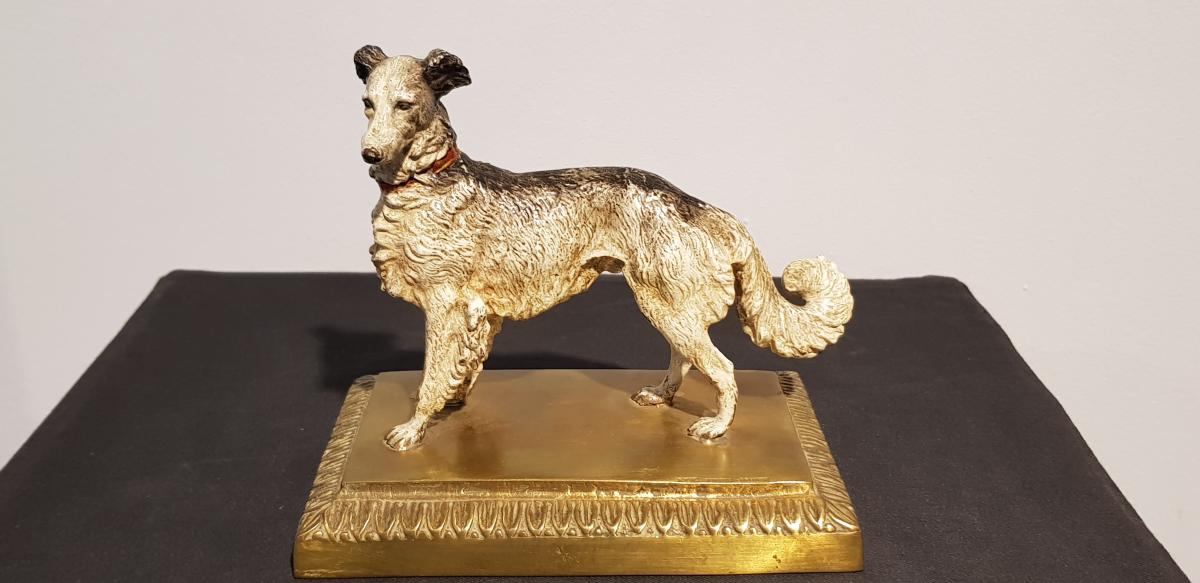 Chien Colley: Bronze De Vienne 