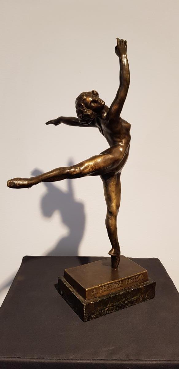 La Danseuse Nattova Par Serge Yourievitch (1876-1969)