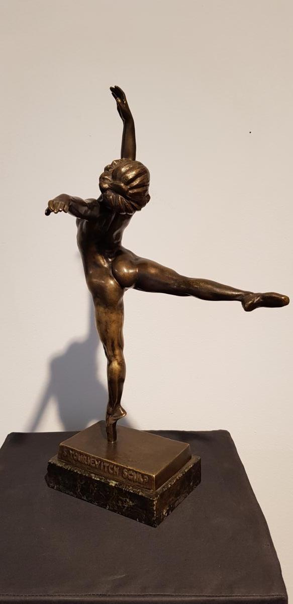 La Danseuse Nattova Par Serge Yourievitch (1876-1969)-photo-4