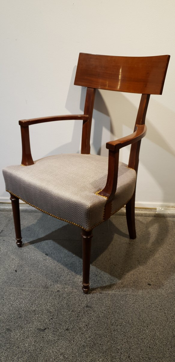 Fauteuil En Acajou d'époque Directoire