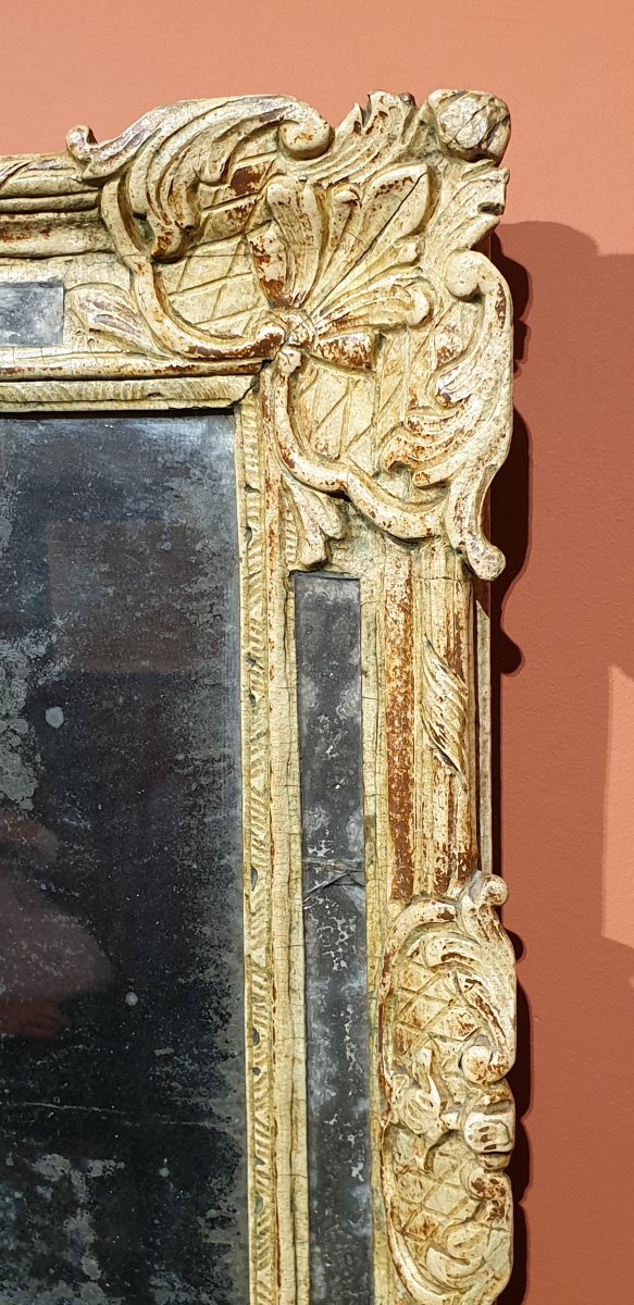 Miroir A Parecloses d'époque Régence -photo-4