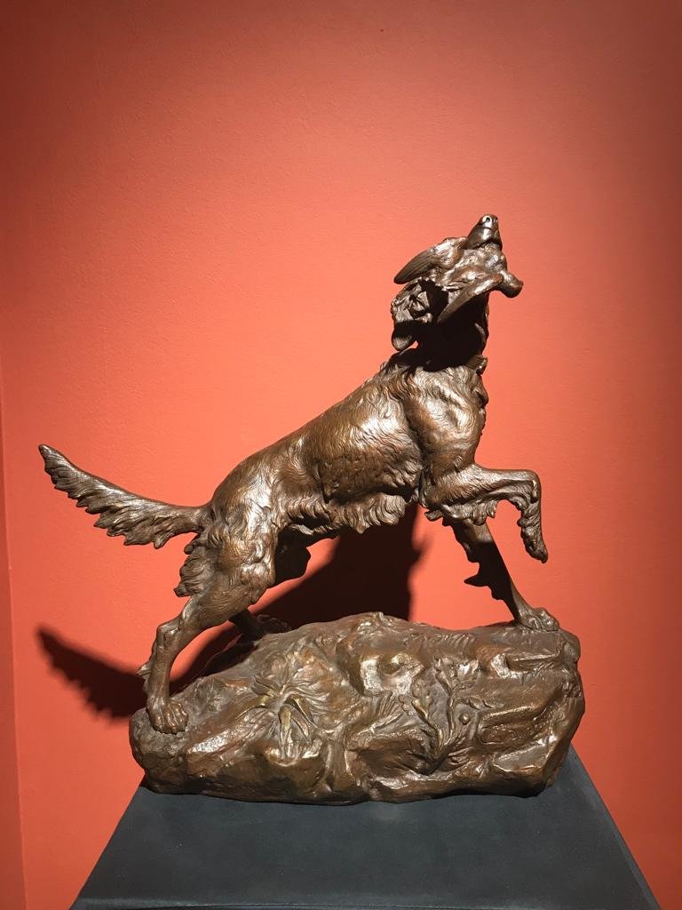 Setter Et Courlis - Arthur Comte Du Passage (1838-1909)-photo-2