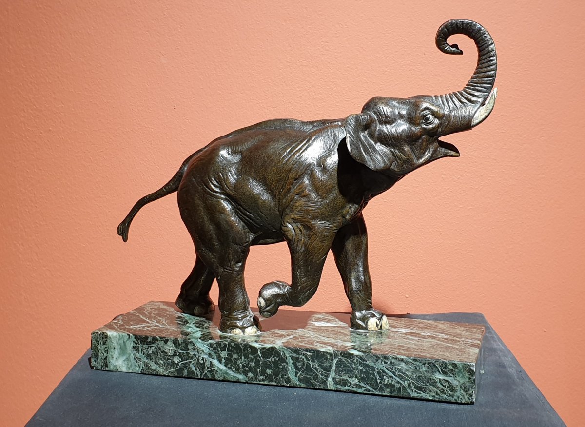 Éléphant En Bronze