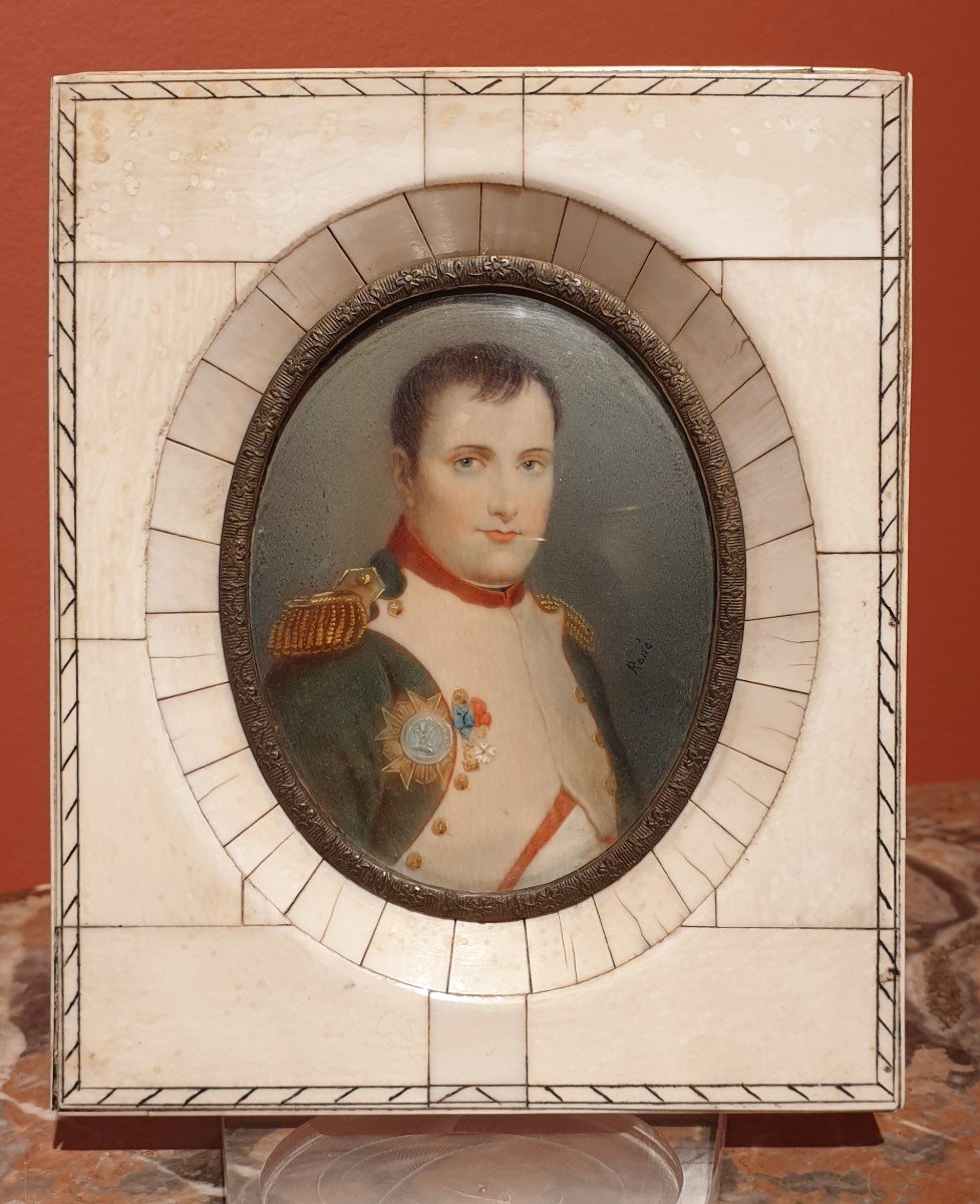 Paire  de  miniatures -photo-2