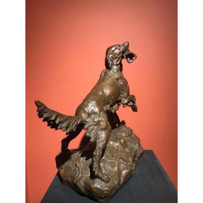 Setter Et Courlis - Arthur Comte Du Passage (1838-1909)