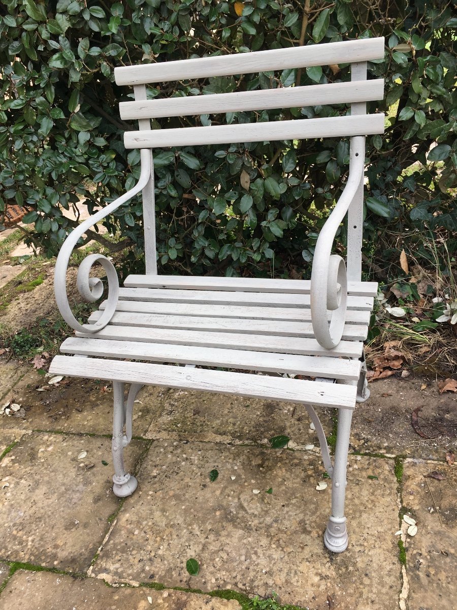 XIXth Garden Armchair-photo-2
