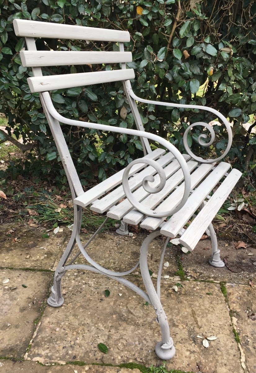 XIXth Garden Armchair-photo-2