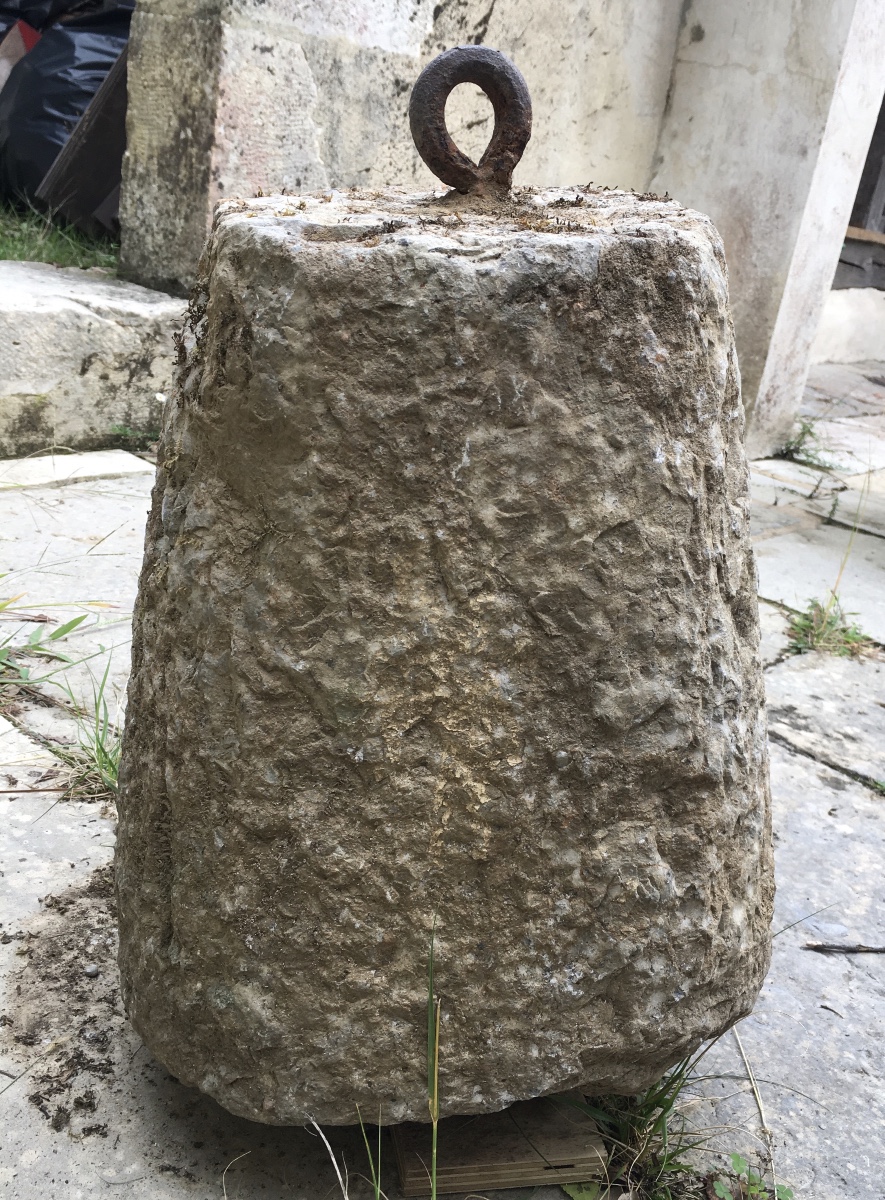 Stone Counterweight From The 17th Or 18th Century -photo-4