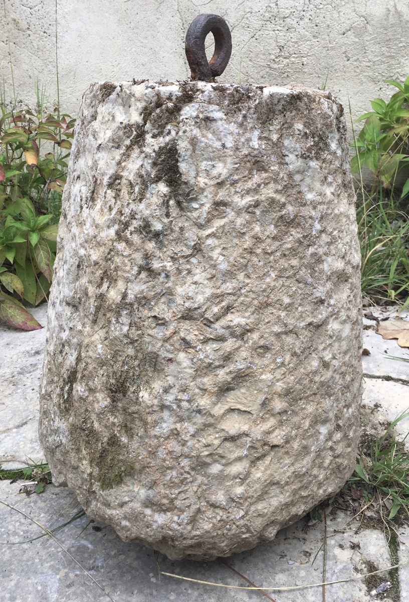 Stone Counterweight From The 17th Or 18th Century 
