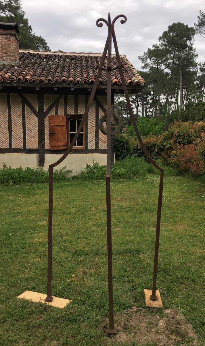 Scrap From A 19th Century Well With Pulley-photo-1
