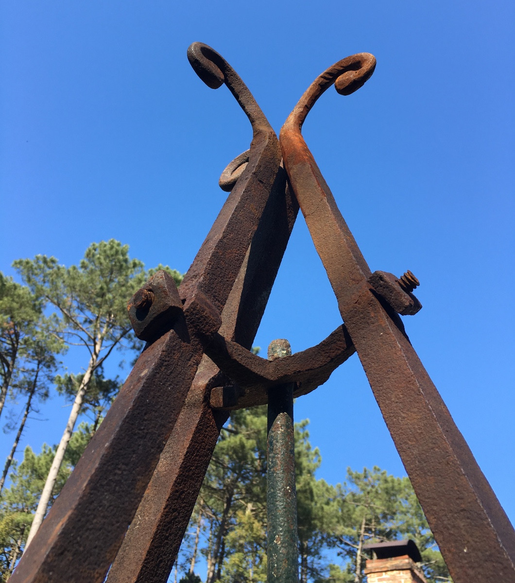 Scrap From A 19th Century Well With Pulley-photo-4