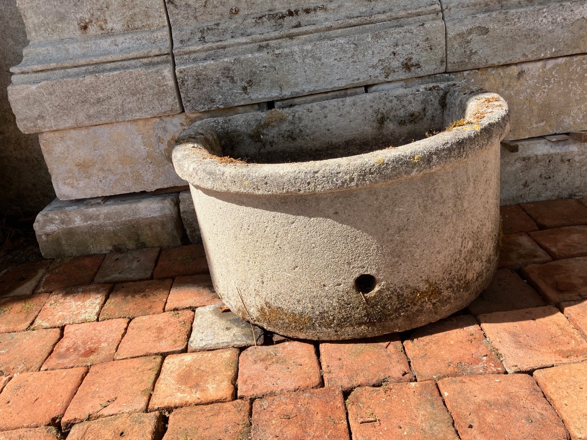 19th-century Stone Fountain With A Lead Spout -photo-1