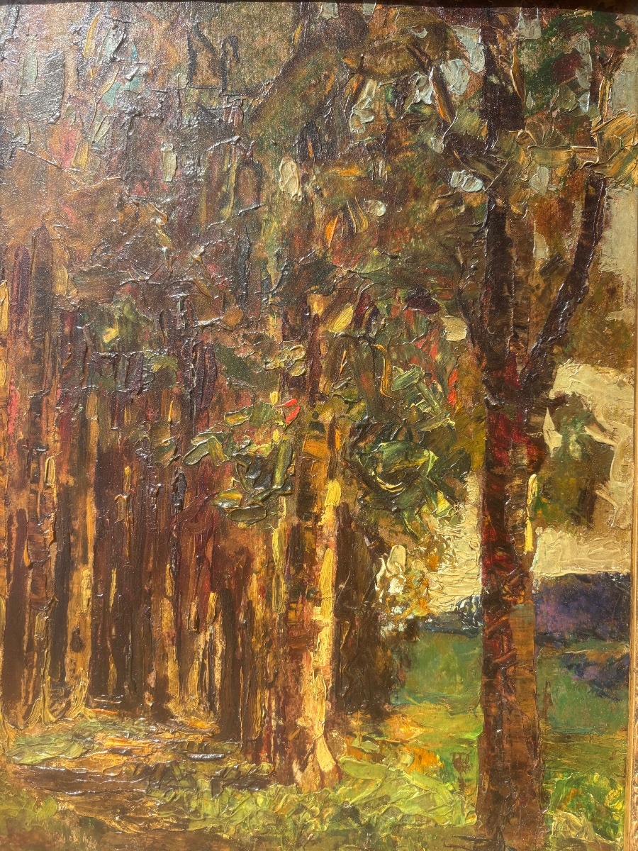 Forest Landscape By Joseph Victor Communal, 1874–1962-photo-4