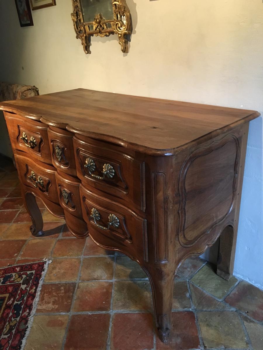 Commode Sauteuse Du Dauphiné XVIII ème-photo-4