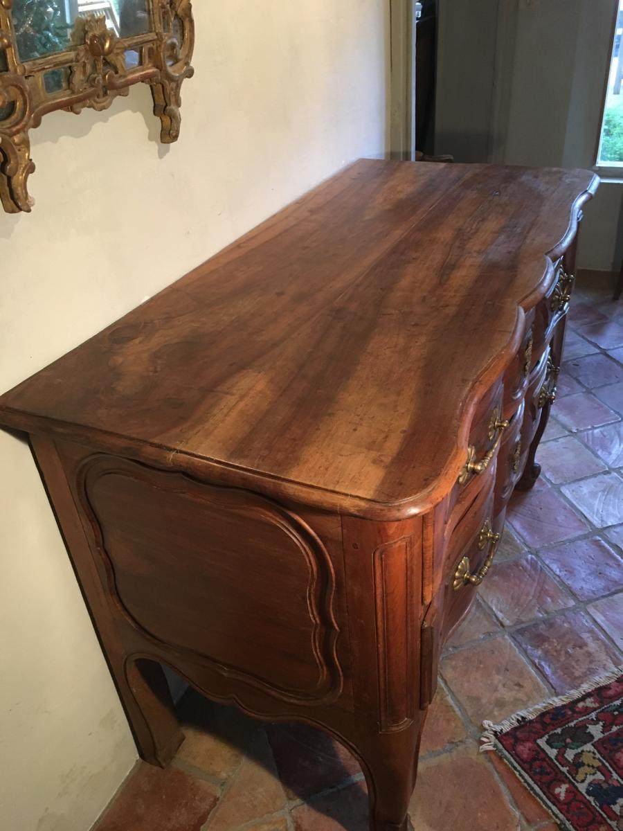 Commode Sauteuse Du Dauphiné XVIII ème-photo-2