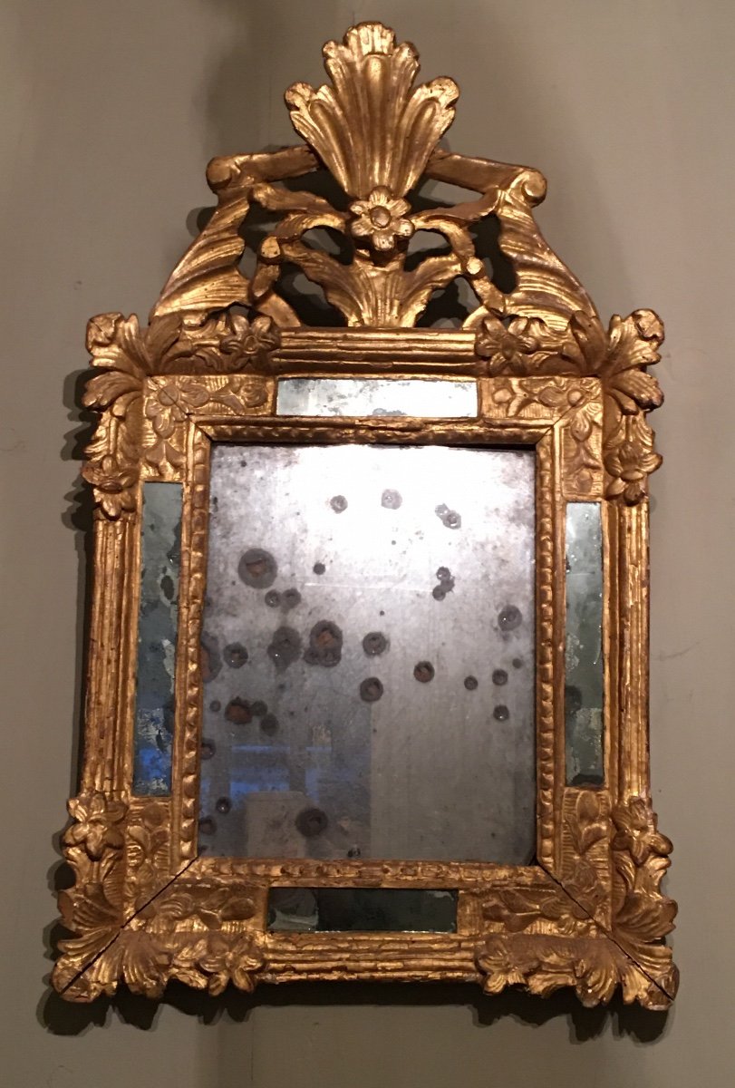 Regency Gilded Wood Mirror