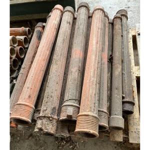 Descentes d’eau pluviale en fonte XIX ème 