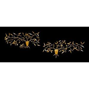 Appliques murales « Illumination » de Jérôme Quilan XXI ème 