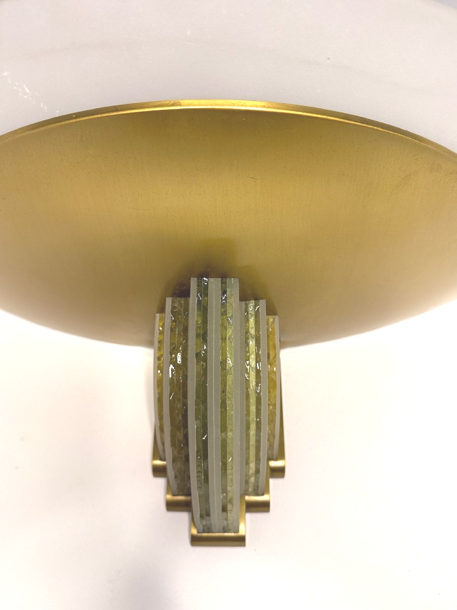 JEAN PERZEL (1892 - 1986) Paire d'aplliques-photo-4