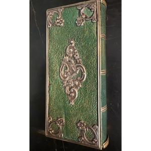 Etuis en galuchat et argent en forme de livre XVIIIe siècle