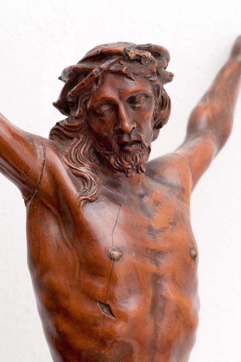 Boxwood Christ, Italy 18th Century-photo-3