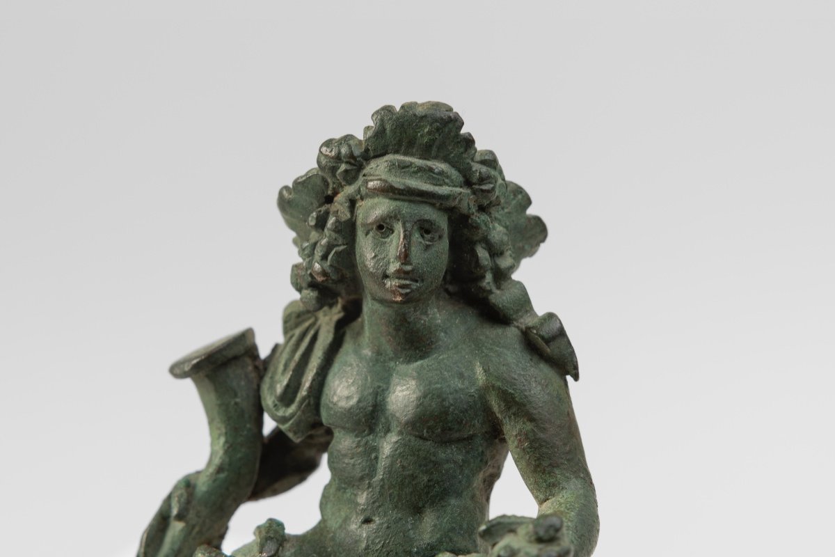 Ancienne Figure De Dionysos Romain, 1er Siècle Après J.-c.-photo-3