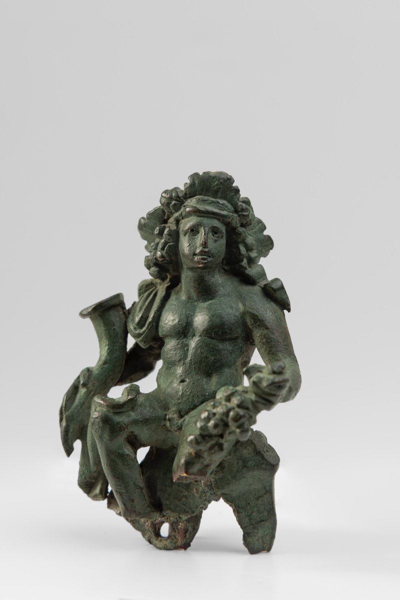 Ancienne Figure De Dionysos Romain, 1er Siècle Après J.-c.
