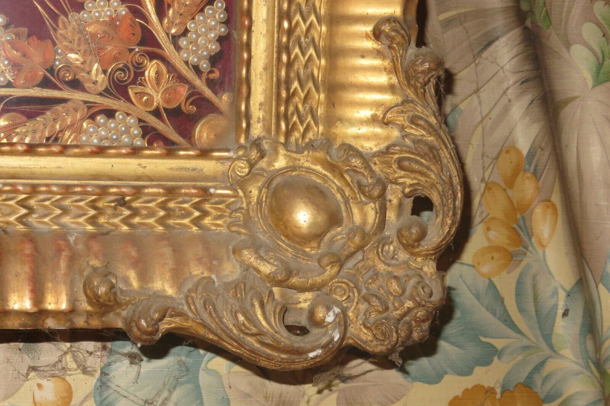 Early 19th Century Reliquary Frame.-photo-5