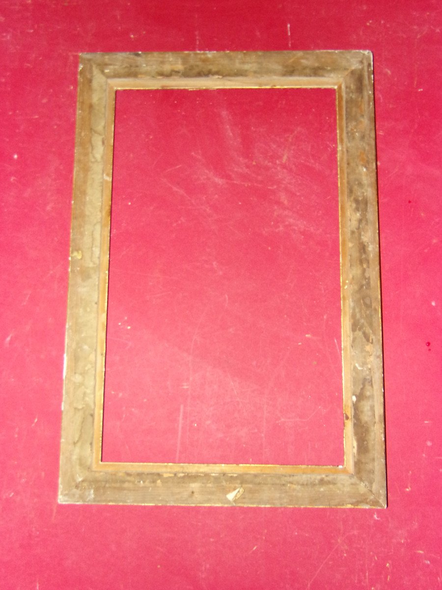 19th Century Frame, In Golden Wood.-photo-3