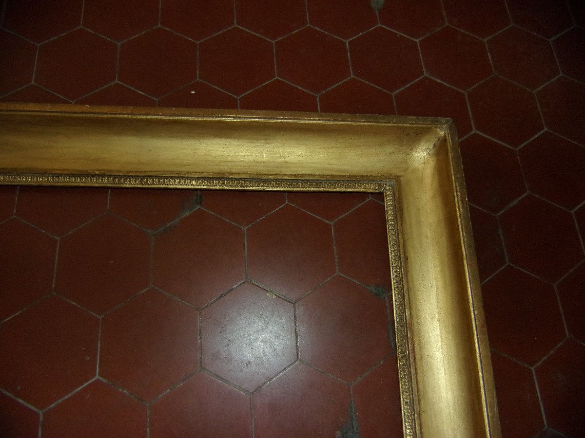 19th Century Frame, In Golden Wood.-photo-3