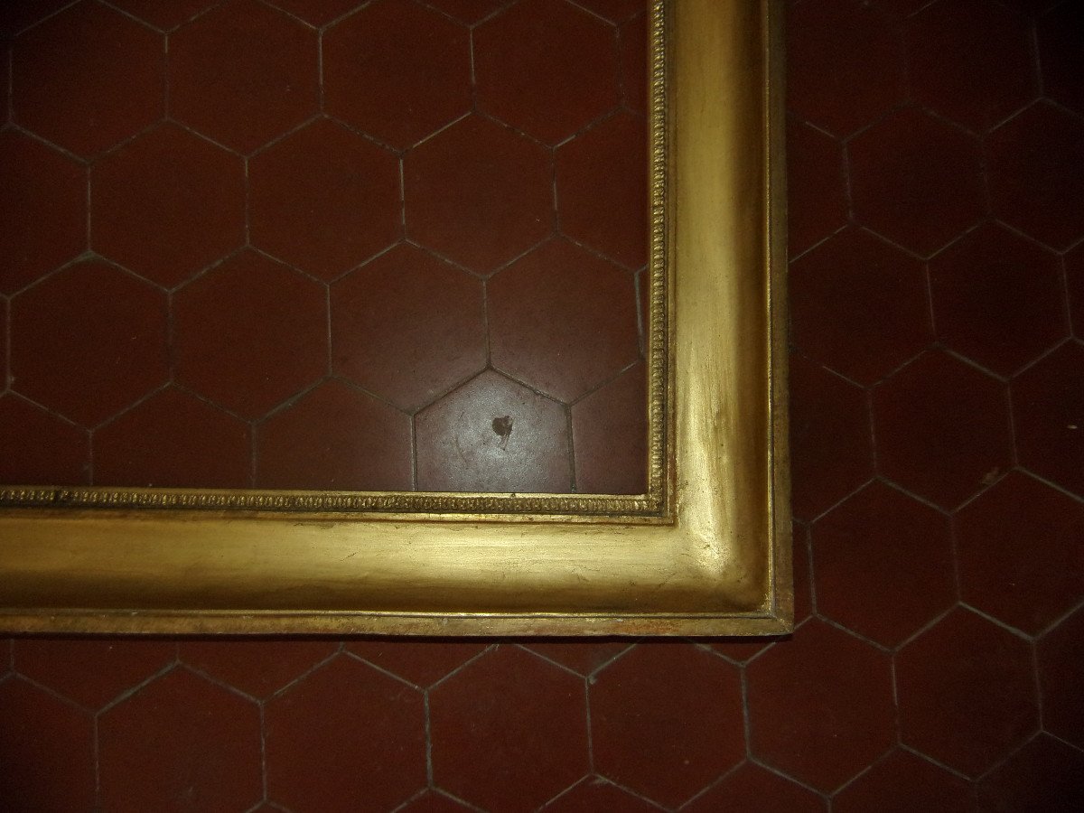 19th Century Frame, In Golden Wood.-photo-4