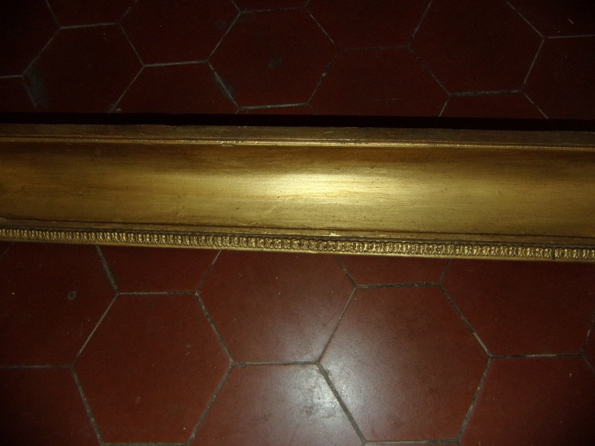 19th Century Frame, In Golden Wood.-photo-2