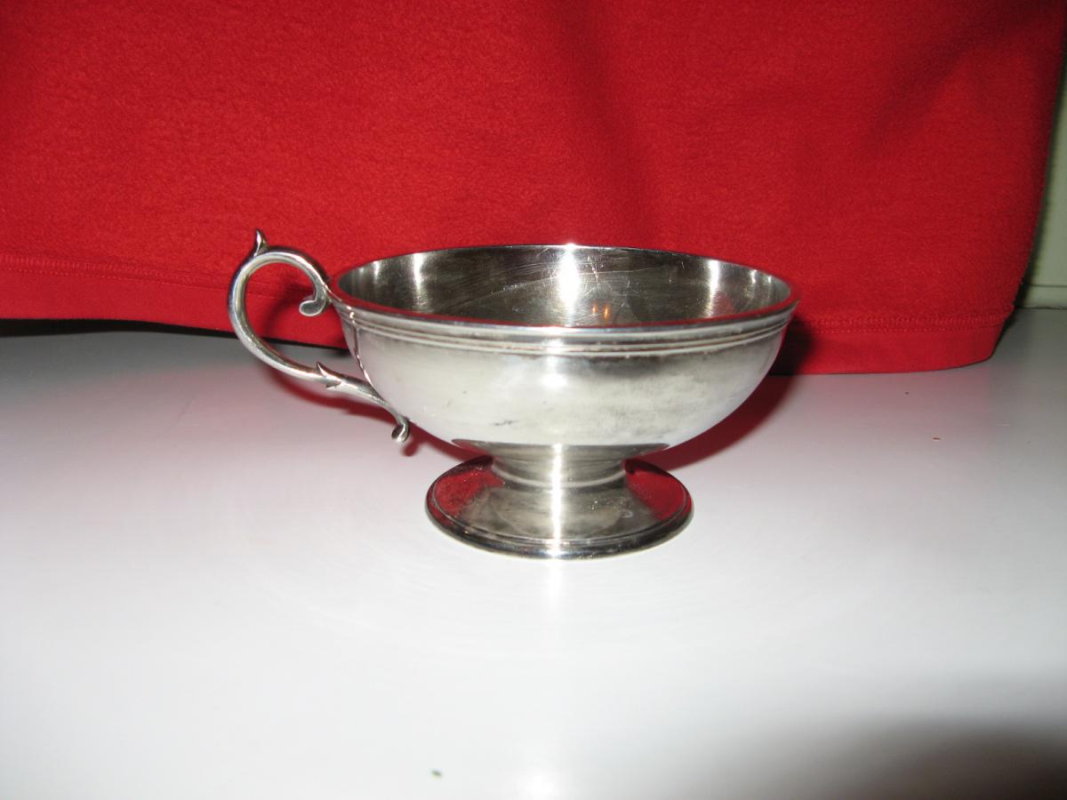 With All In Cup Anse Silver Early 20th.