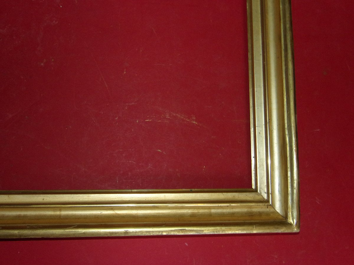 19th Century Frame, In Golden Wood.-photo-4